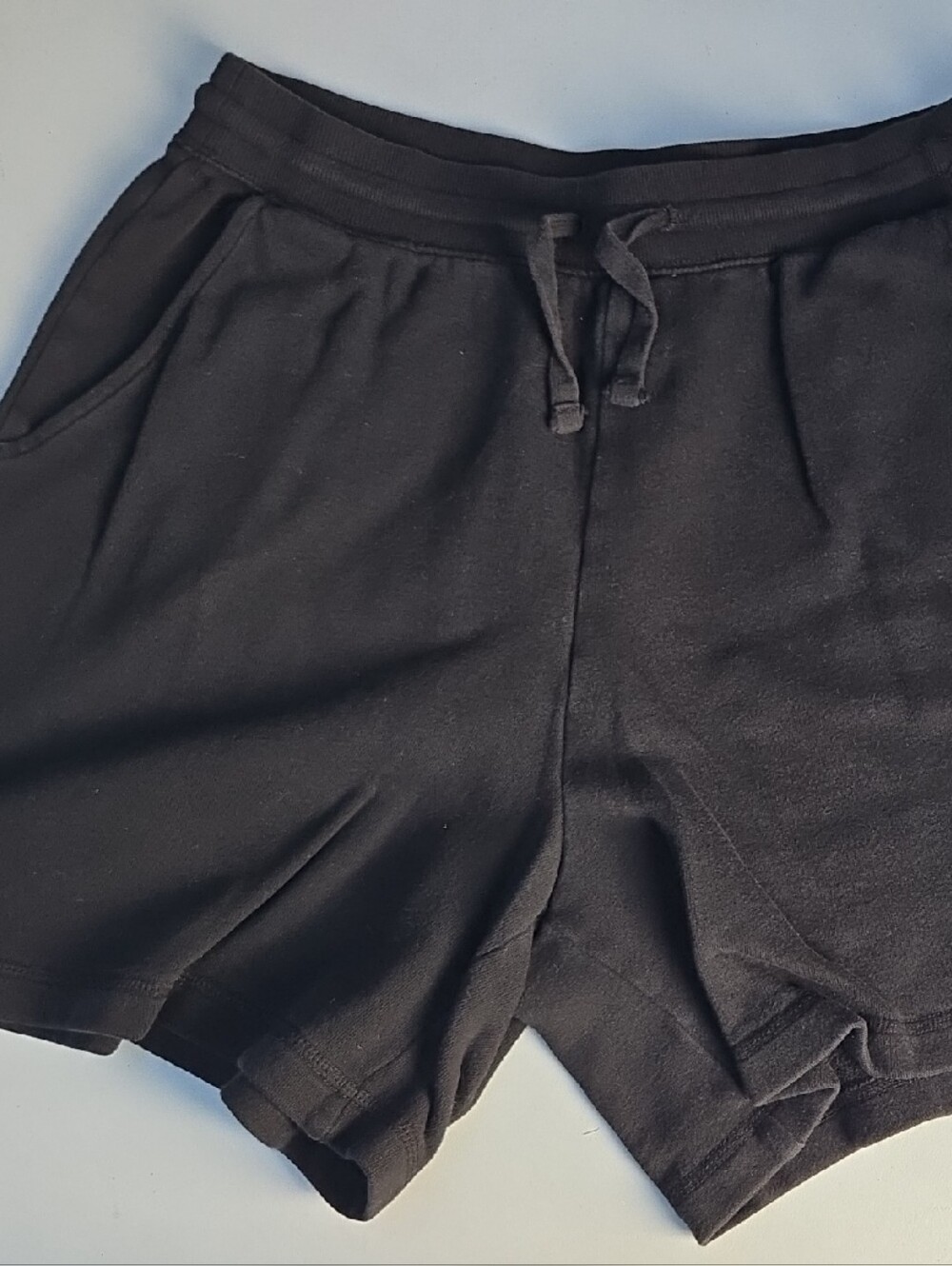 Women’s Black Drawstring Casual Shorts